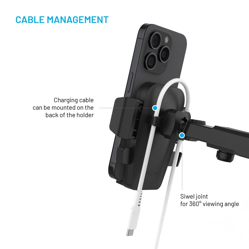 FIXED Iconiq XXL Windshiled/Dashboard Car Mount Black - 8017366