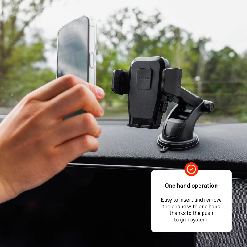 FIXED Iconiq XXL Windshiled/Dashboard Car Mount Black - 8017366