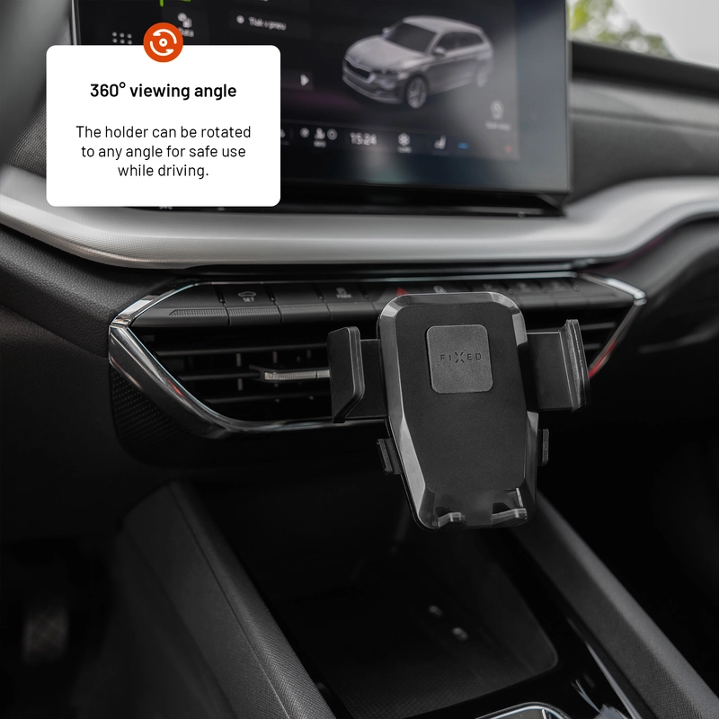 FIXED Iconiq Lock Airvent Car Mount Black - 8017368