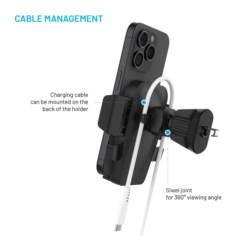 FIXED Iconiq Lock Airvent Car Mount Black - 8017368