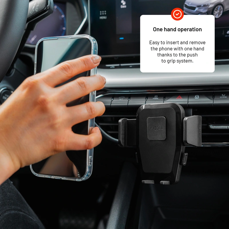 FIXED Iconiq Lock Airvent Car Mount Black - 8017368