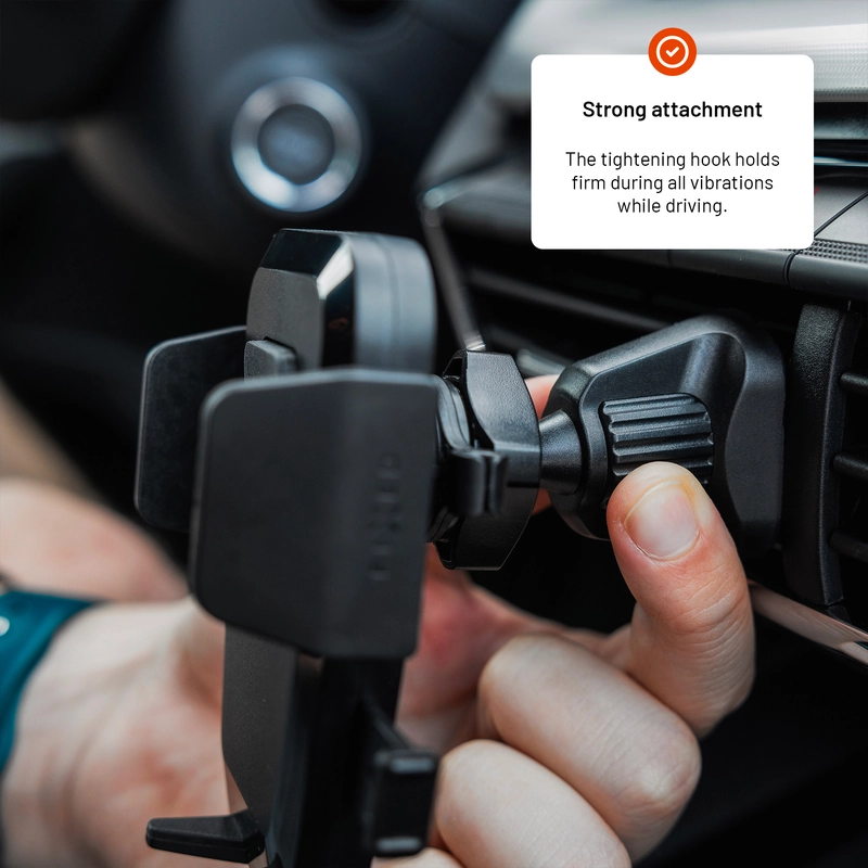 FIXED Iconiq Lock Airvent Car Mount Black - 8017368