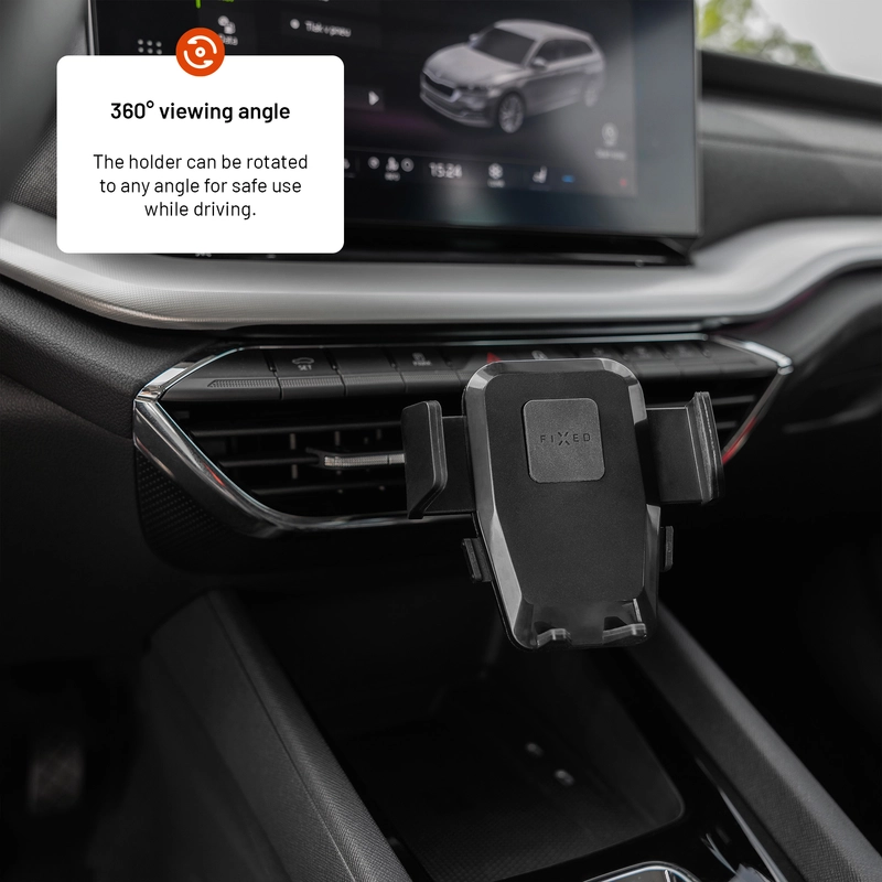 FIXED Iconiq Airvent Car Mount Black - 8017371