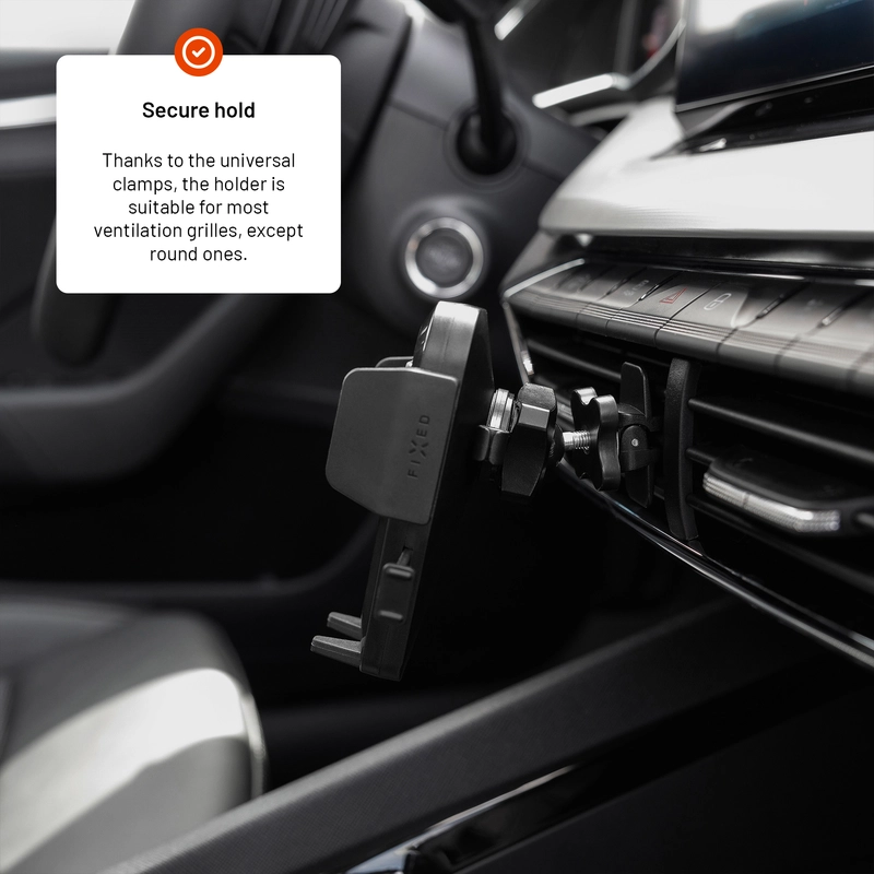 FIXED Iconiq Airvent Car Mount Black - 8017371
