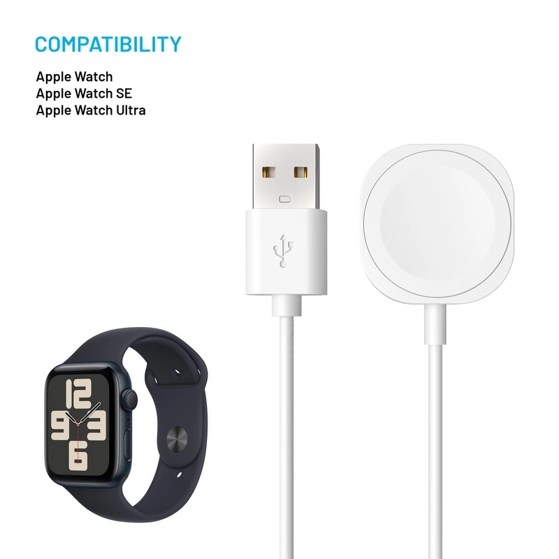 FIXED USB-A Charging cable Apple Watch White - 8017553