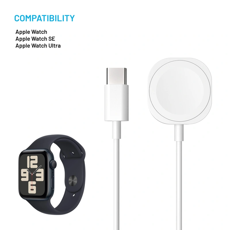 FIXED USB-C Charging cable Apple Watch White - 8017554