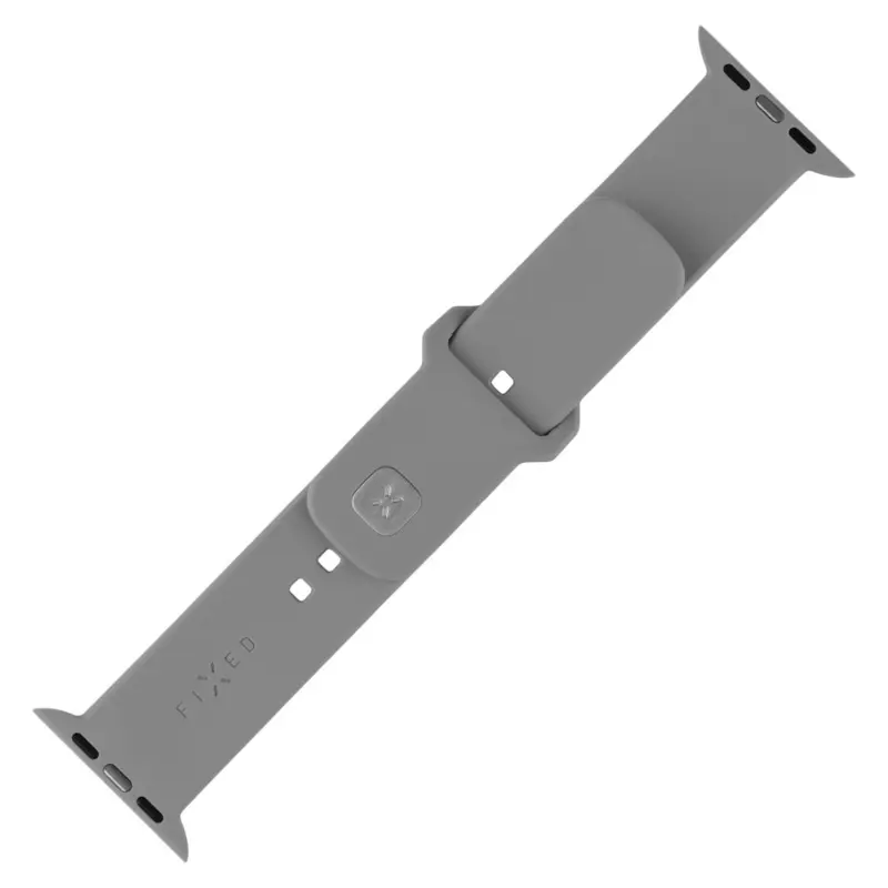 FIXED Silicone Sporty Strap SET Apple Watch 42/44/45/46mm Light Grey - 8017700