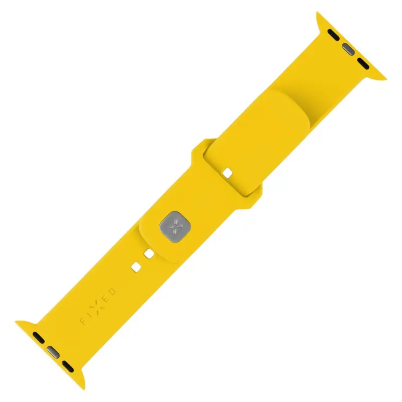 FIXED Silicone Sporty Strap SET Apple Watch 38/40/41mm Yellow - 8017703
