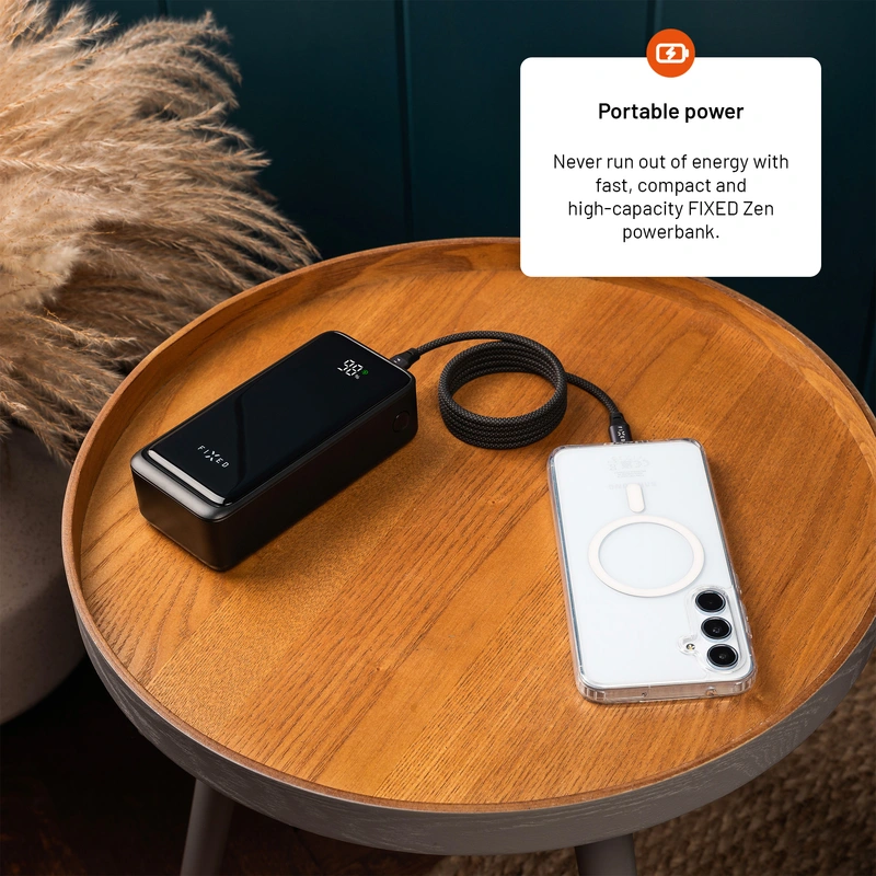 FIXED Zen2 30 USB-C PD 20W Power Bank 30.000 mAh Black - 8017798