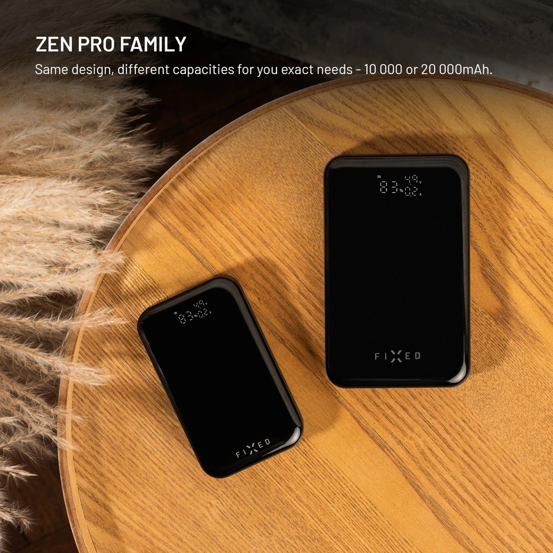 FIXED Zen 10 PRO USB-C 30W Power Bank 10.000 mAh Black - 8017800