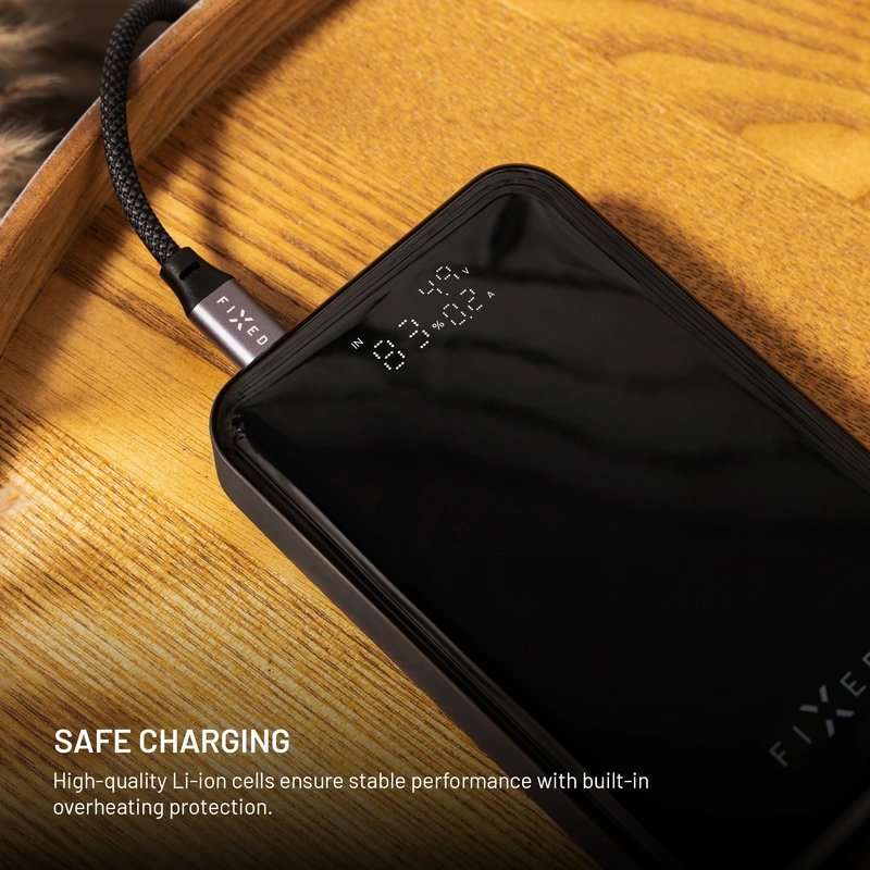 FIXED Zen 10 PRO USB-C 30W Power Bank 10.000 mAh Black - 8017800