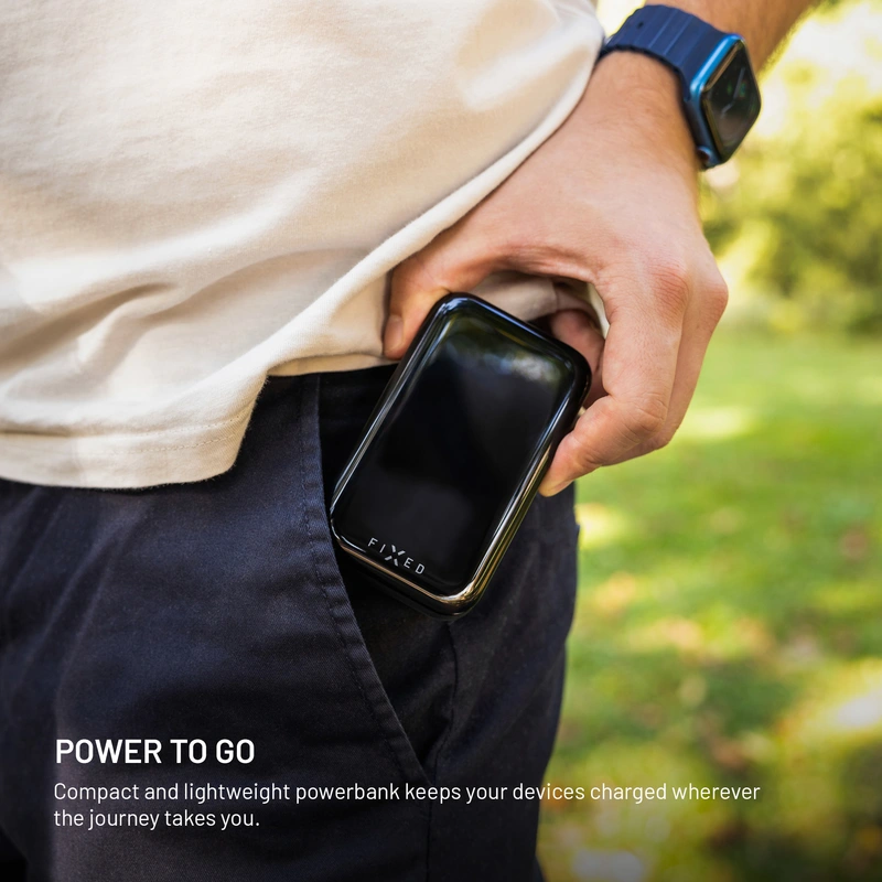 FIXED Zen 10 PRO USB-C 30W Power Bank 10.000 mAh Black - 8017800