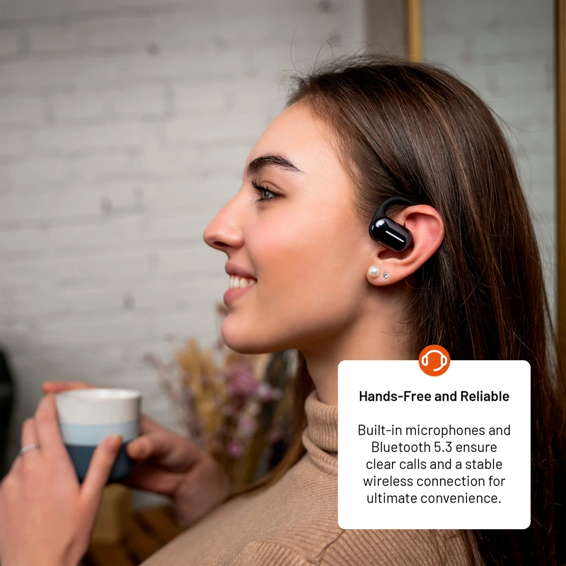 FIXED Nods Wireless Headset IPX5 BT5.3 Black - 8017977