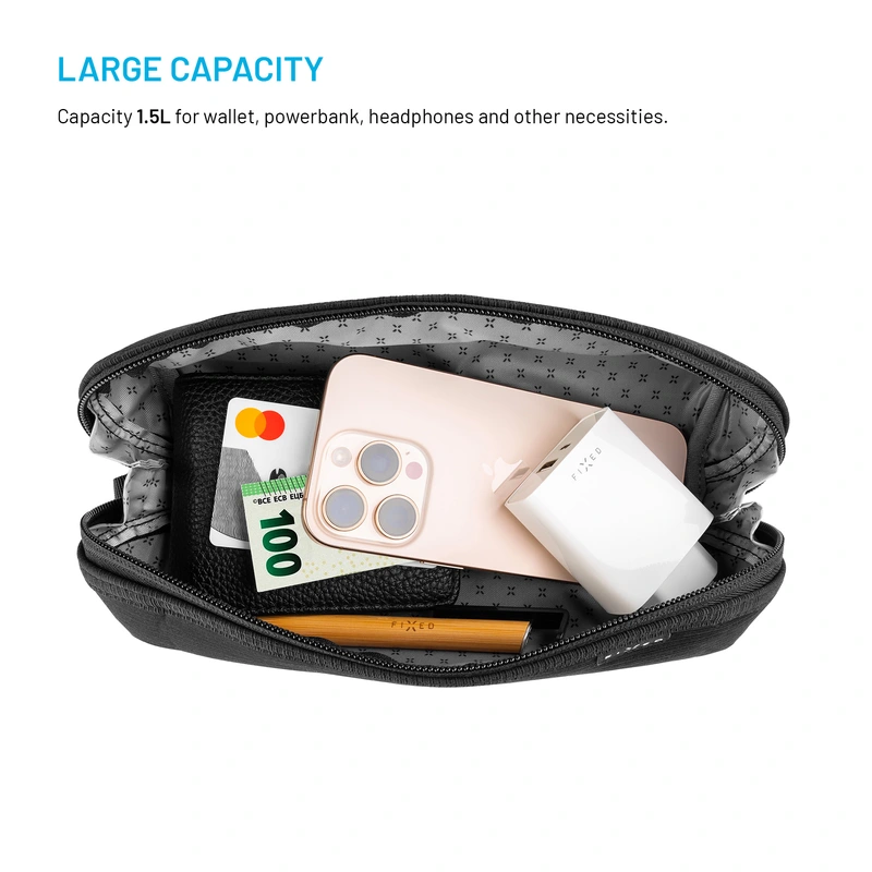 FIXED Camino Pack for Phones and Accessories Black - 8018002