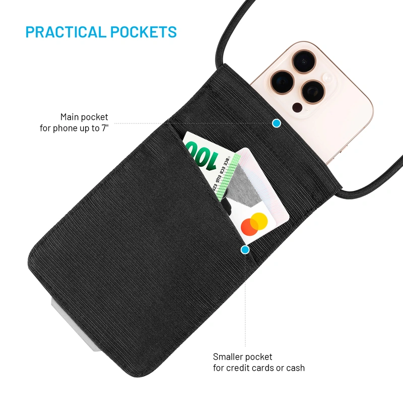 FIXED Shoulder Case with Sling for Phones up to 7