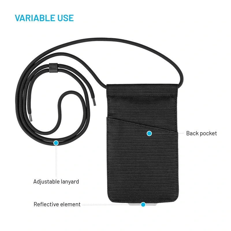 FIXED Shoulder Case with Sling for Phones up to 7