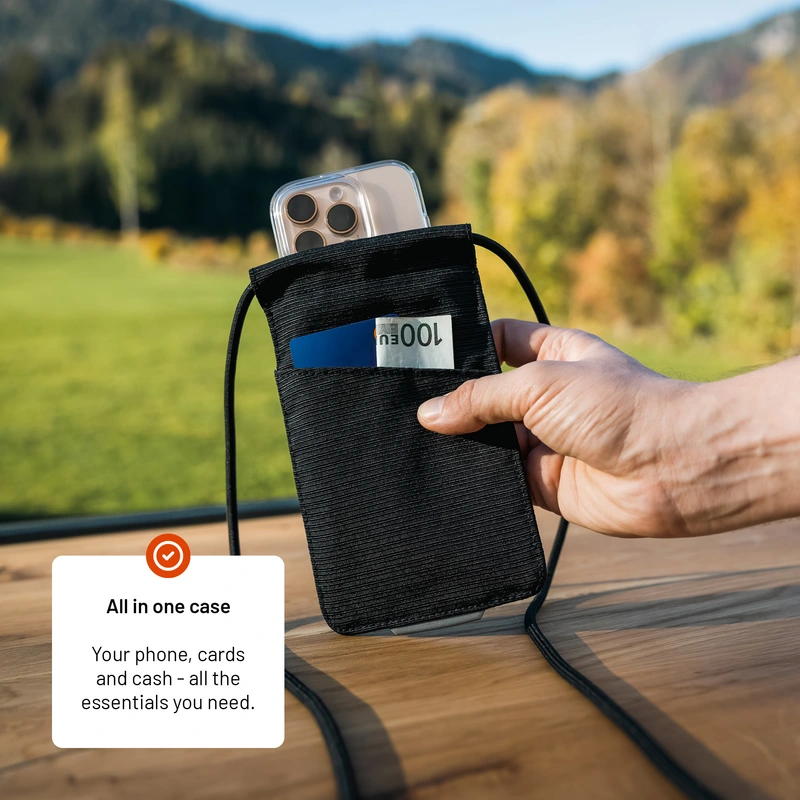 FIXED Shoulder Case with Sling for Phones up to 7