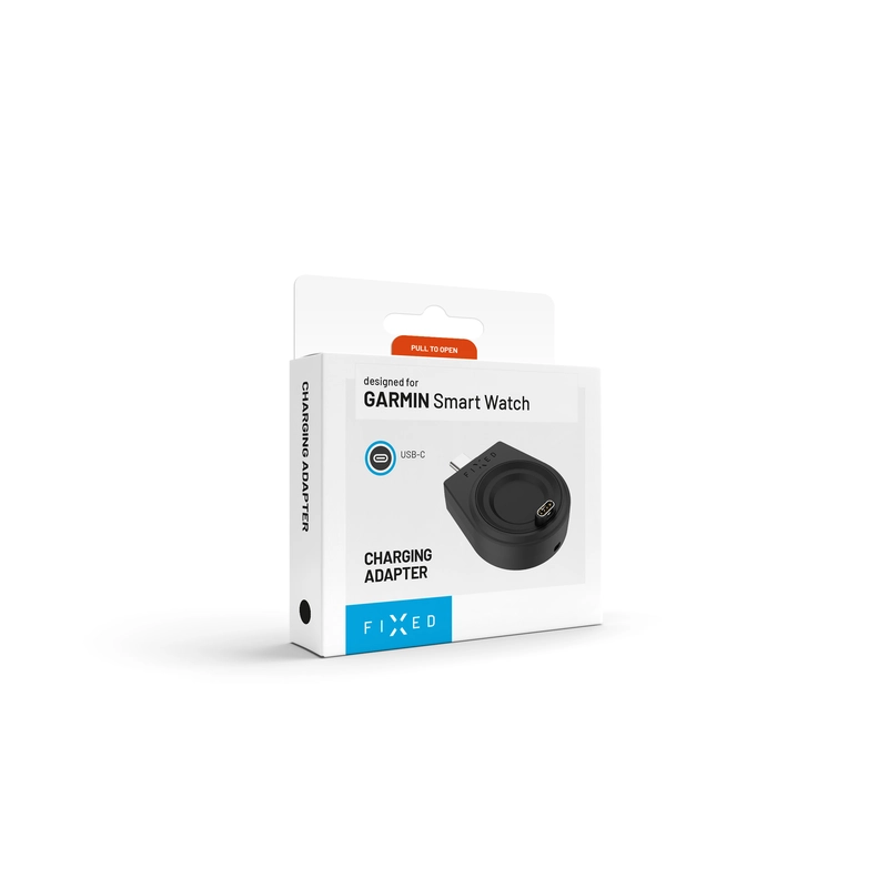 FIXED Wireless USB-C charger for Garmin Watch Black - 8018108