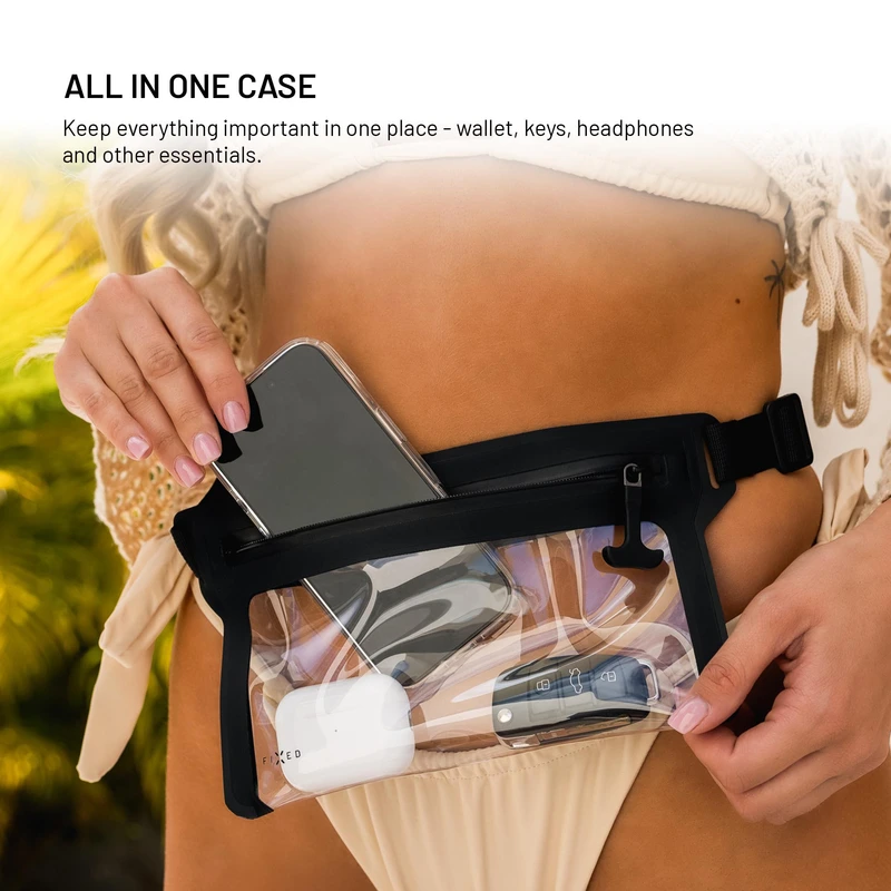 FIXED DRY BELT Waterproof Smartphone waist case Black - 8018137