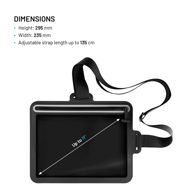 FIXED DRY TAB Waterproof Tablet dry case Black - 8018141