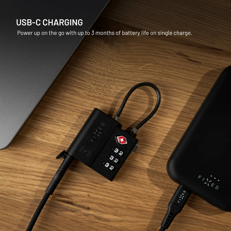 FIXED Tag Lock for Apple Find My Black - 8018144