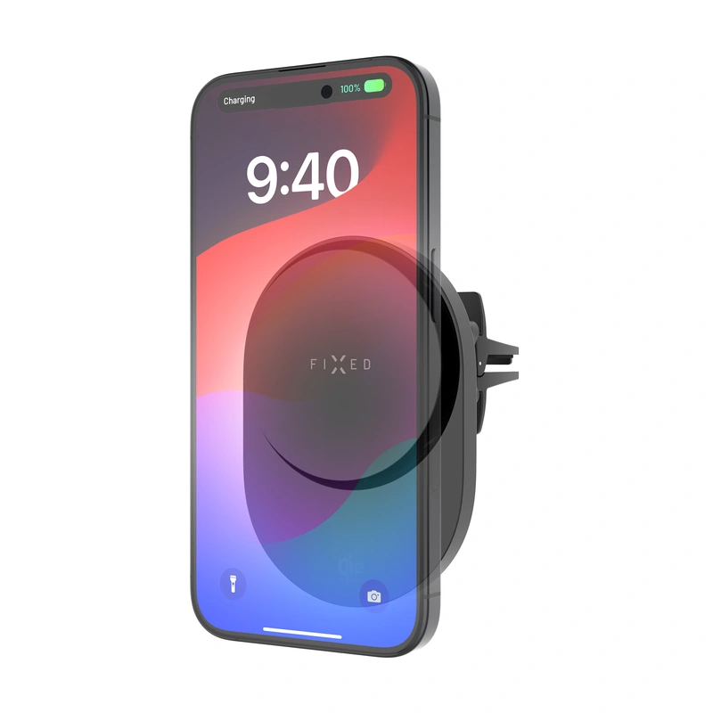 FIXED MagAir QI2.0 Airvent Car Mount Black - 8018154