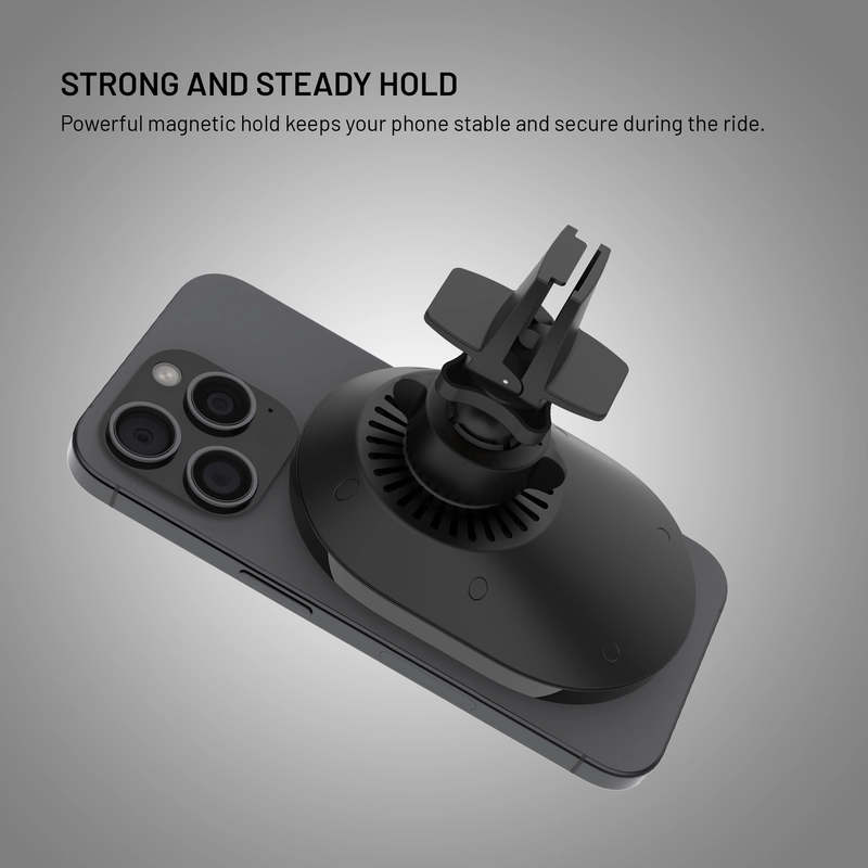 FIXED MagAir QI2.0 Airvent Car Mount Black - 8018154