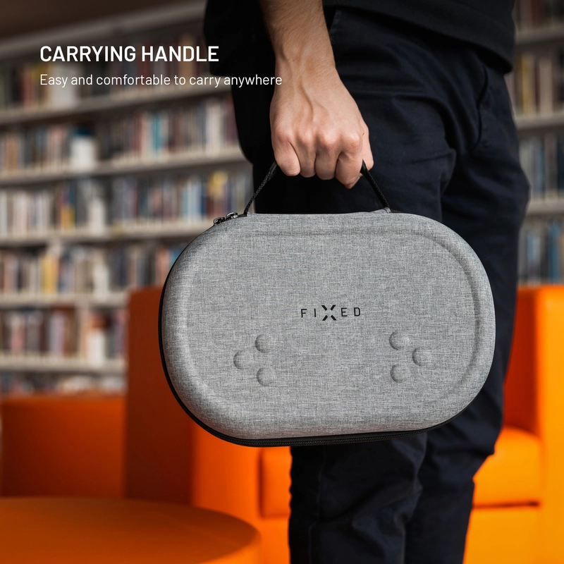 FIXED VR PROTECT Protective case for Meta Quest 3/3S Light grey - 8018210