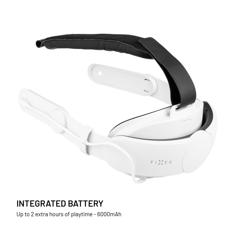 FIXED VR POWER 6.000mAh Headstrap for Meta Quest 3/3S White - 8018211
