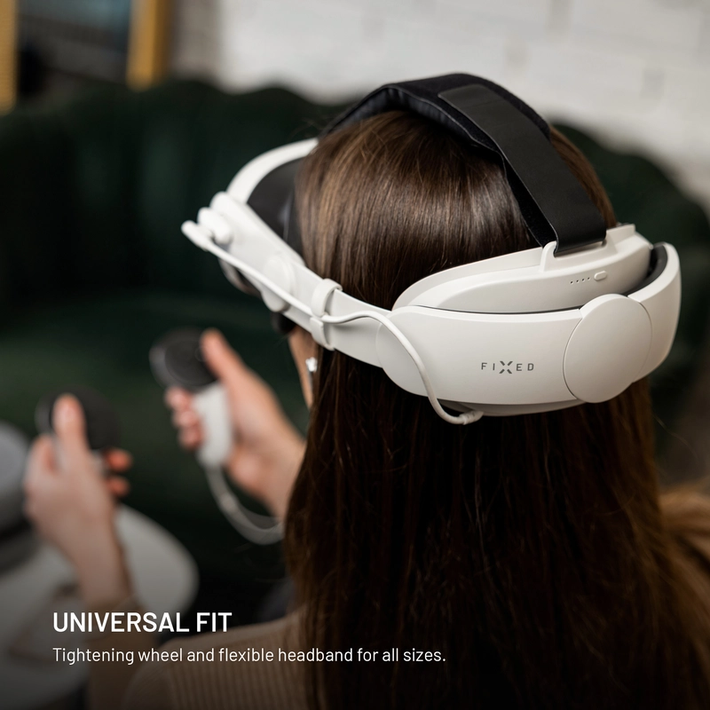 FIXED VR POWER 6.000mAh Headstrap for Meta Quest 3/3S White - 8018211