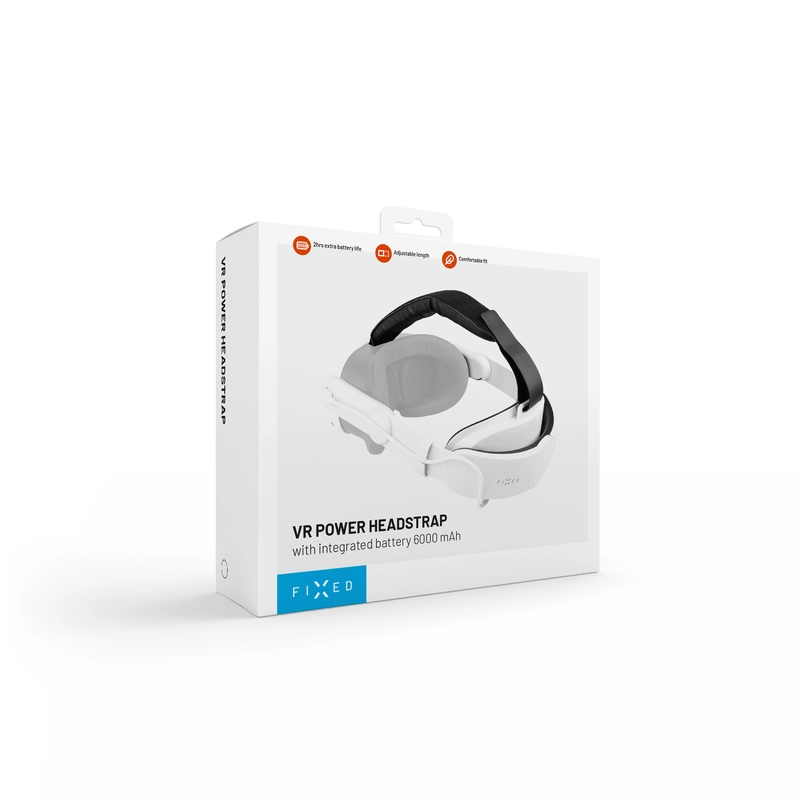 FIXED VR POWER 6.000mAh Headstrap for Meta Quest 3/3S White - 8018211