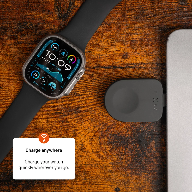 FIXED Wireless USB-C charger for Apple Watch Black - 8018214