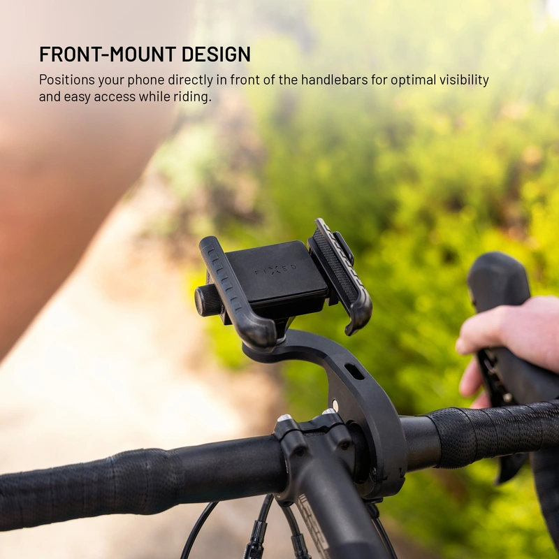 FIXED Bikee Plus Vista Bike Mount with Smart Lock Black - 8018226