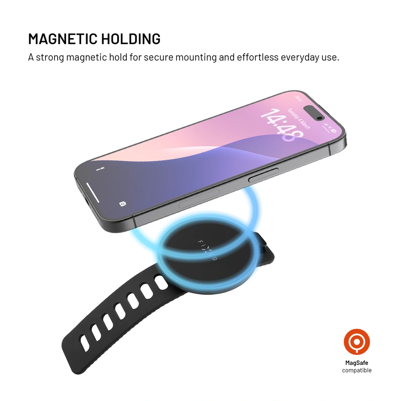 FIXED MagGrip Active Handlebar Smartphone Holder Black - 8018301
