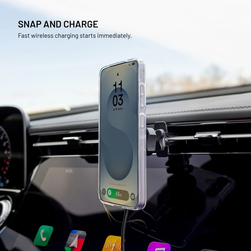 FIXED MagRound2 15W Airvent Car Mount Black - 8018352