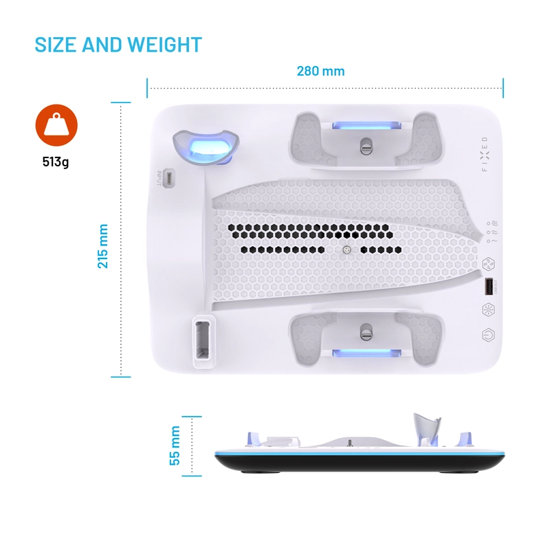 FIXED Multifunctional Dockingstation for PS5 Pro/Slim - 8018354