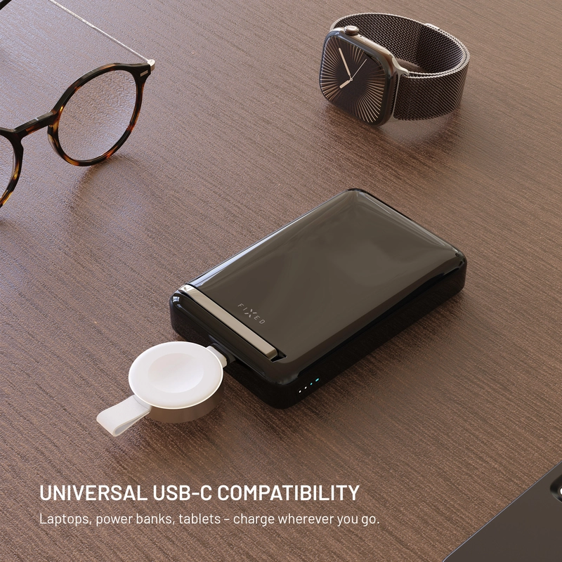 FIXED Wireless USB-C charger for Apple Watch White - 8018355