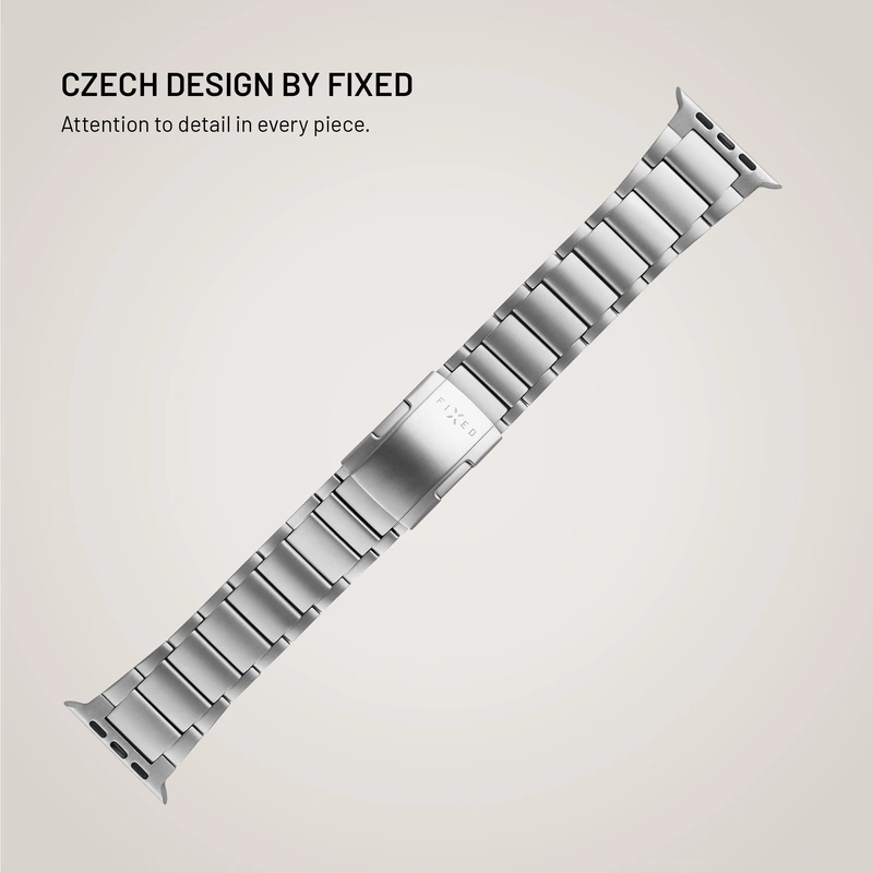 FIXED Titanium Strap for Apple Watch 42/44/45/46/49mm Natural Titanium - 8018385