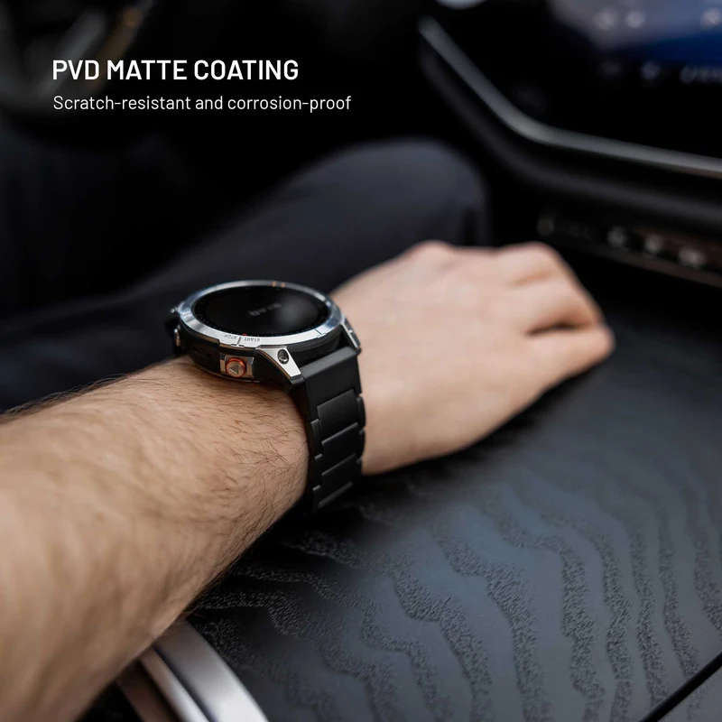 FIXED Titanium Strap for Samsung Galaxy Watch Ultra Black - 8018386