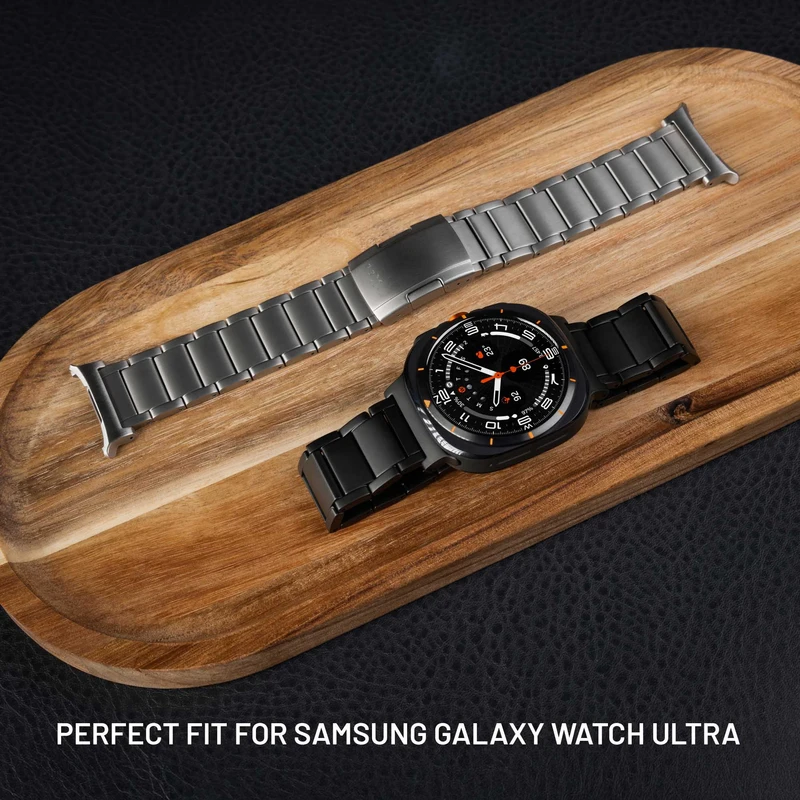 FIXED Titanium Strap for Samsung Galaxy Watch Ultra Natural Titanium - 8018387