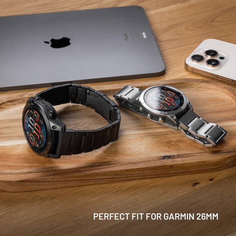 FIXED Titanium Strap for Garmin QuickFit 26mm Natural Titanium - 8018391