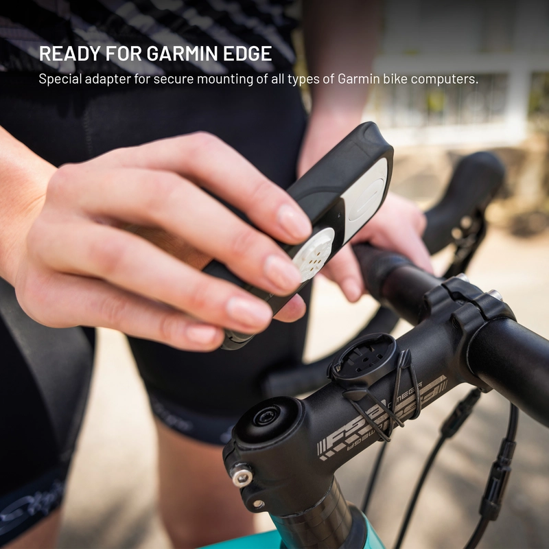 FIXED Handlebar Mount for Garmin smartwatches 22mm Black - 8018427