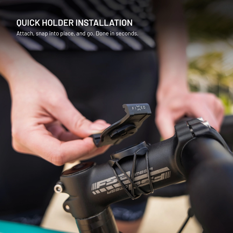 FIXED Handlebar Mount for Garmin smartwatches 26mm Black - 8018428