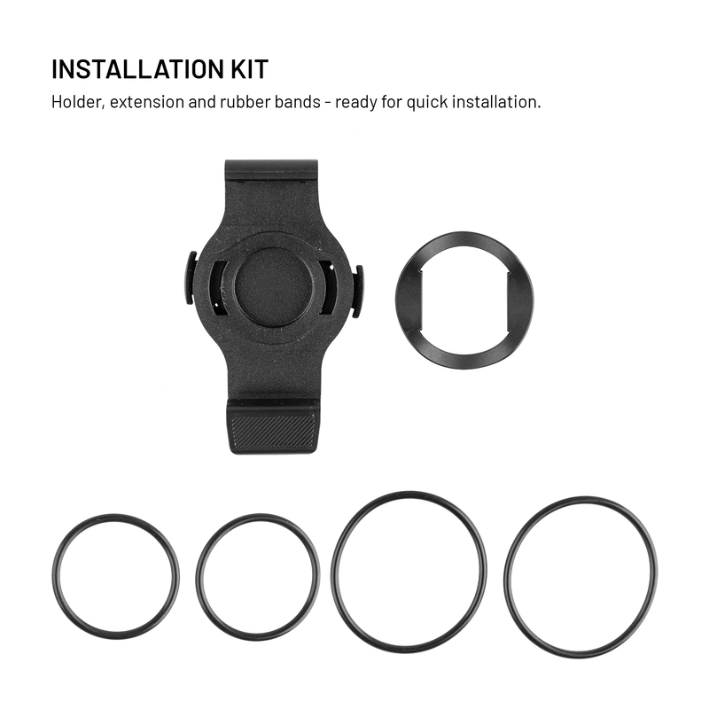 FIXED Handlebar Mount for Garmin smartwatches 26mm Black - 8018428