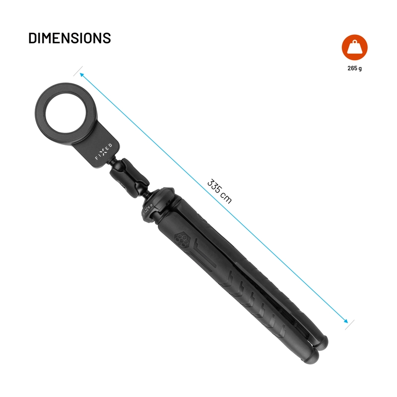 FIXED Creator Flexible Tripod with MagSafe for Smartphones Black - 8018546