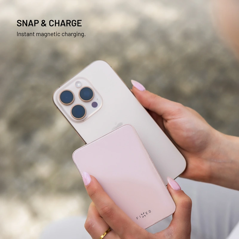 FIXED MagZen 5 Crystal Qi2 standard 5000 mAh Black - 8018604