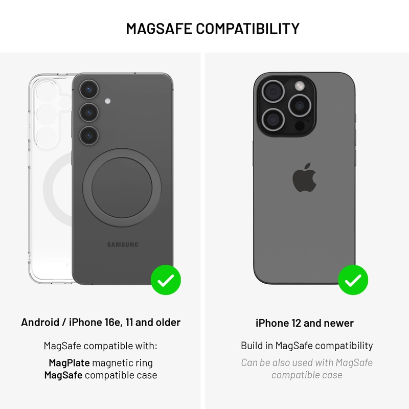 FIXED MagZen 10 Crystal Qi2 Standard 10.000 mAh Black - 8018606