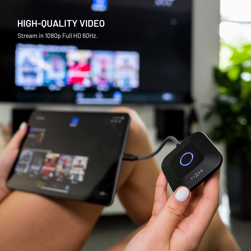 FIXED AirLink Wireless USB-C/HDMI Sender Black - 8018637