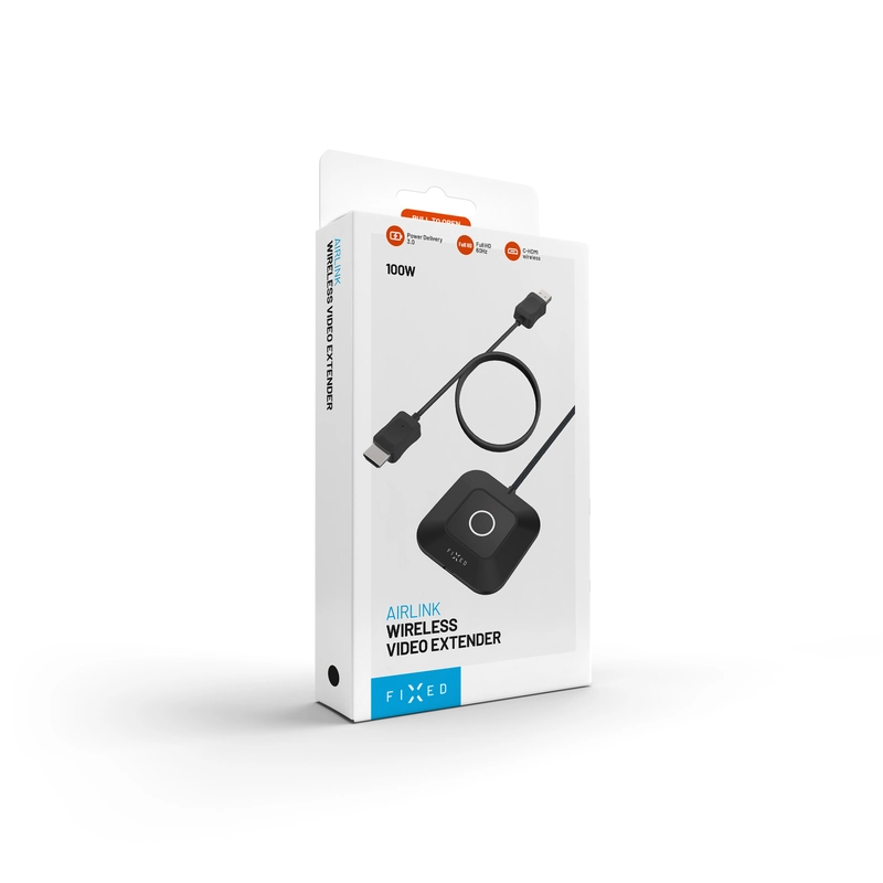 FIXED AirLink Wireless USB-C/HDMI Sender Black - 8018637