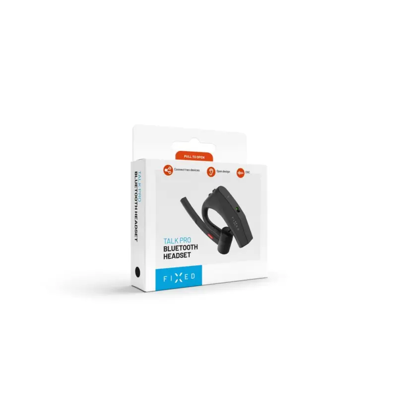 FIXED Talk Pro Wireless Open-Ear handsfree Mono Headset with ENC Black - 8018658